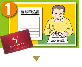 登録申込書に必要事項を記入